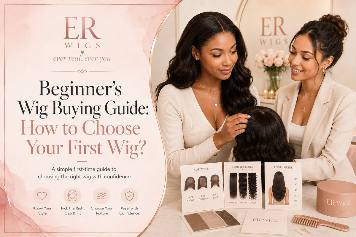 Beginner’s Wig Buying Guide: How to Choose Your First Wig?