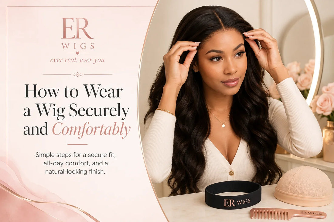 How to Wear a Wig Securely and Comfortably