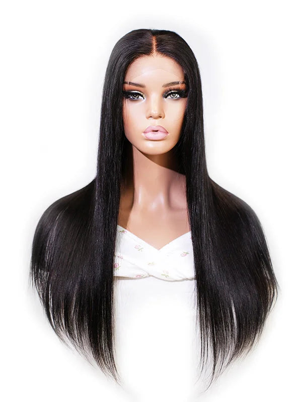 Silky Straight Skin-Melting Easy-Install HD Lace Glueless Wig