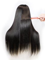 Silky Straight Skin-Melting Easy-Install HD Lace Glueless Wig