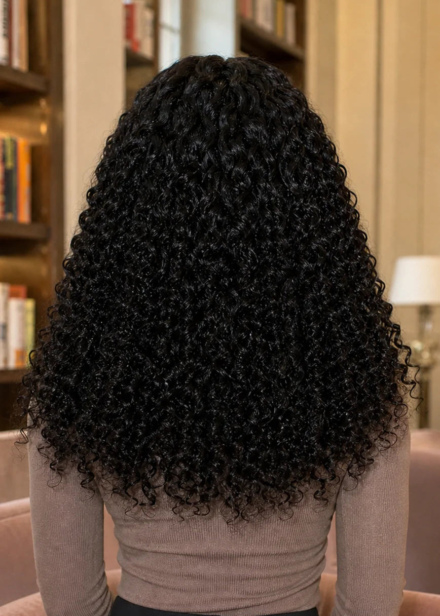 Easy-Install Curly 13x6 HD Lace Human Hair Wigs