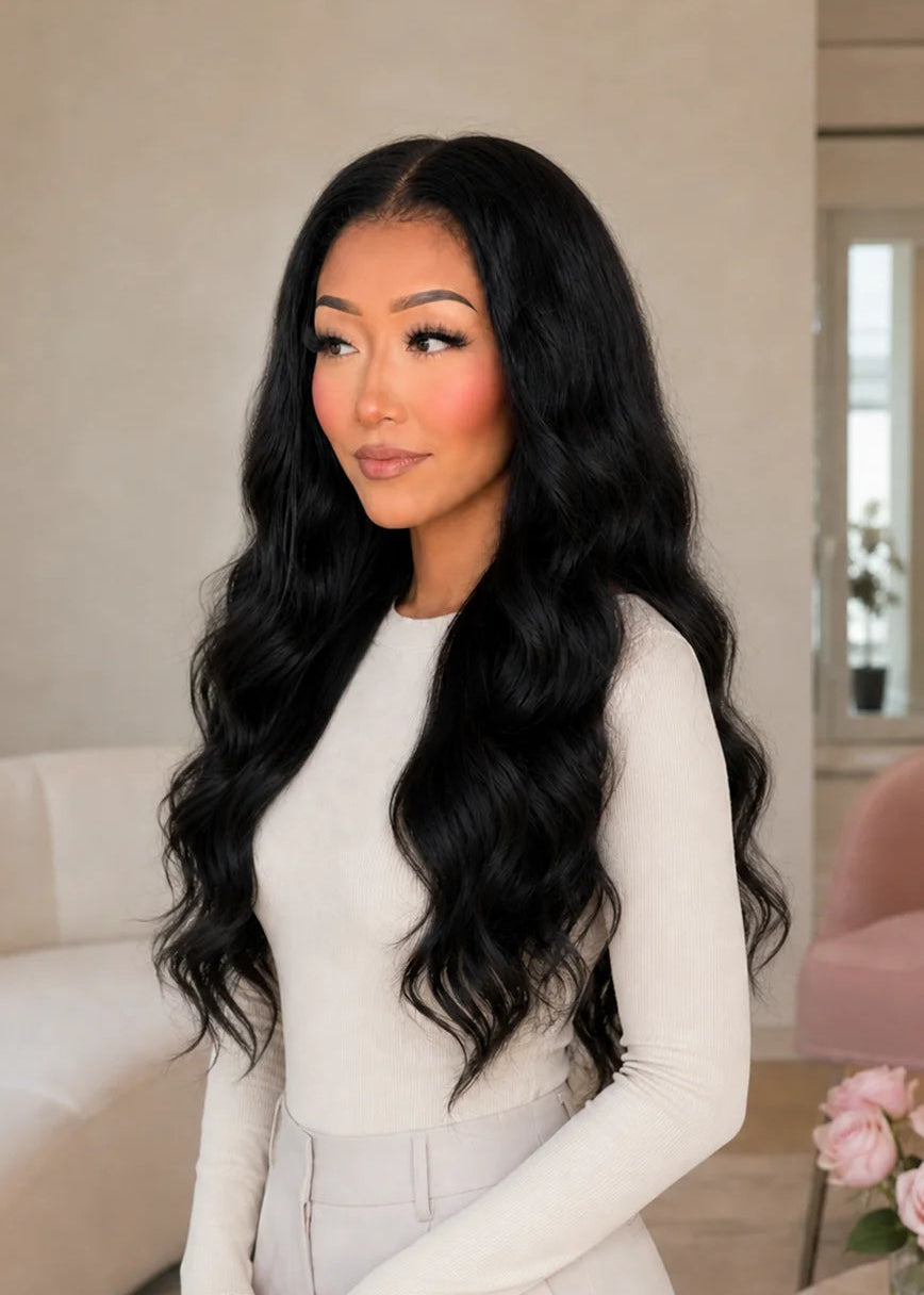 Voluminous Body Wave 13x6 HD Lace Natural Hairline Wigs