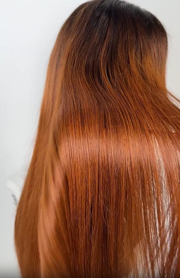 Caramel Ombre Straight Glueless 11x6 HD Lace Human Hair Wig