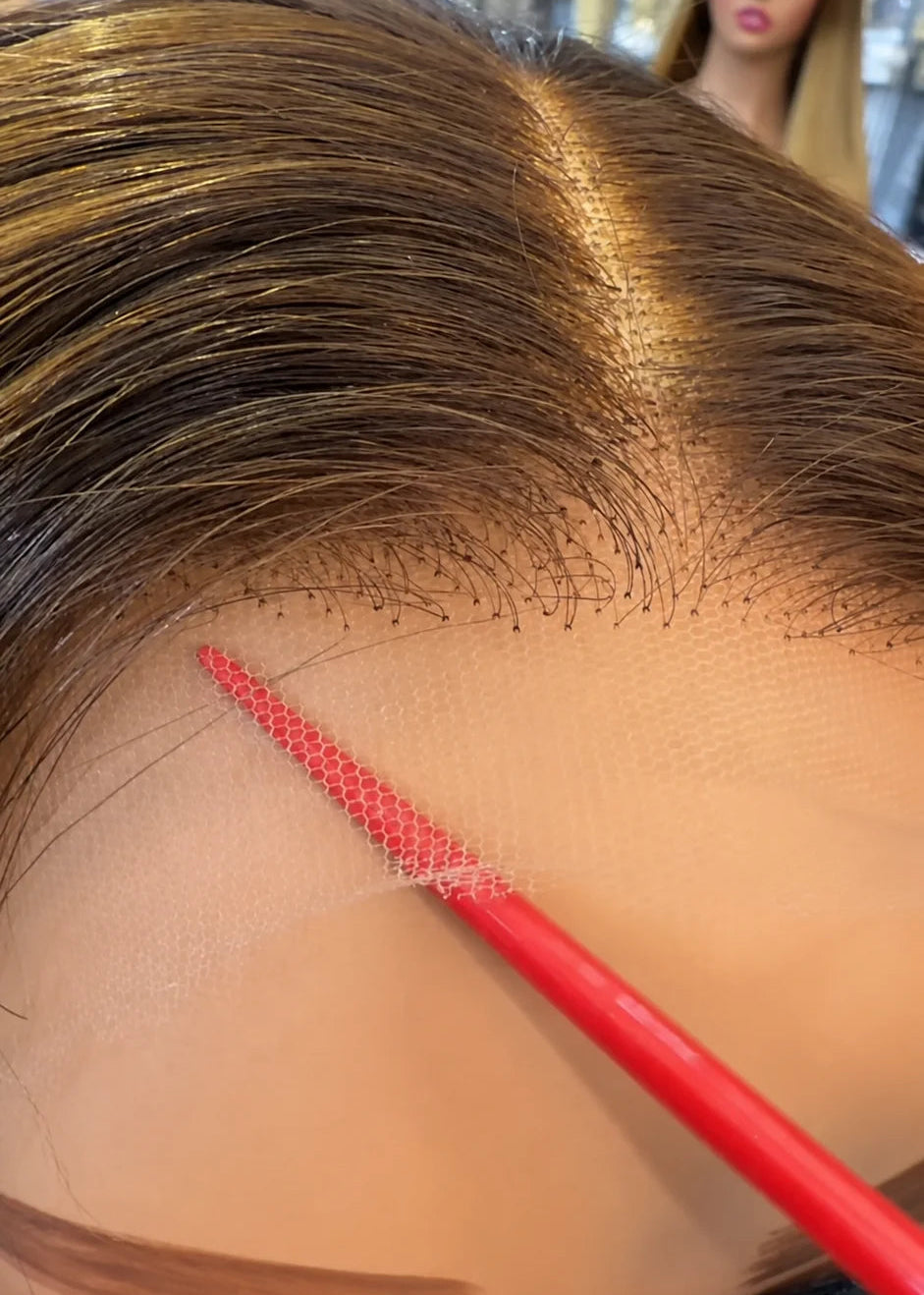 Cinnamon Blonde Straight Glueless 11x6 HD Lace Frontal Wig