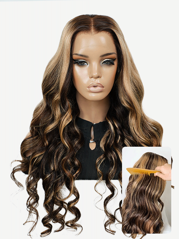 Balayage Wave Glueless 11x6 HD Lace Human Hair Wig