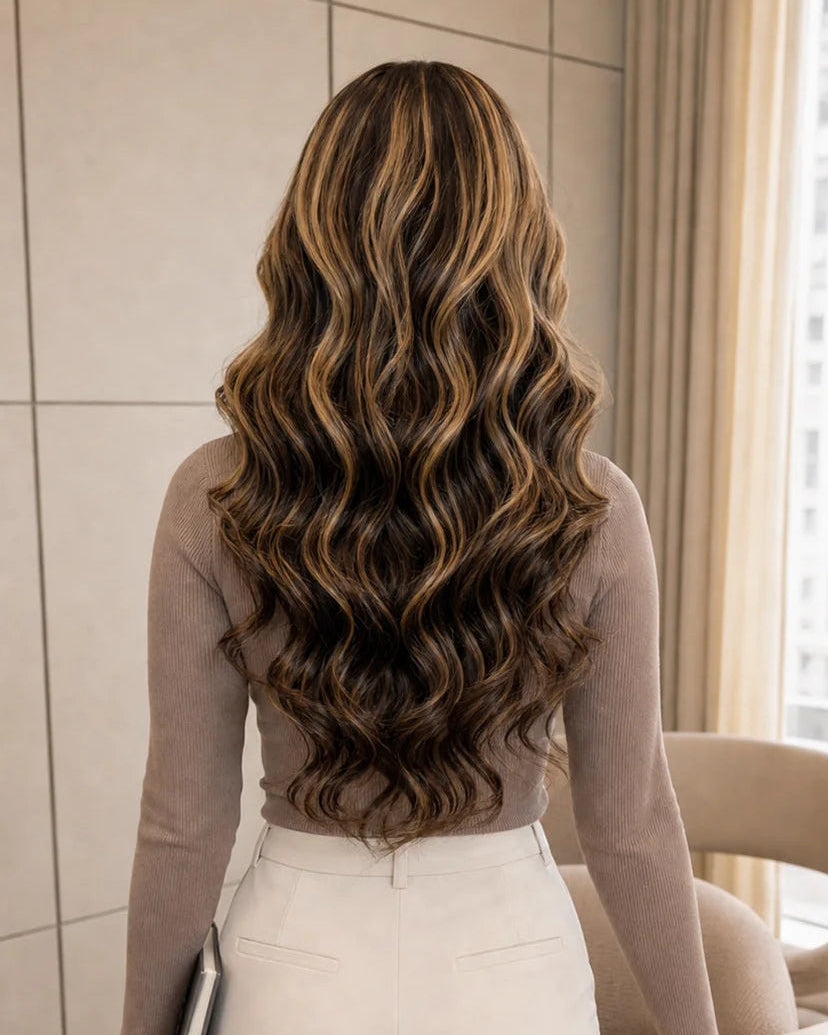 Balayage Wave Glueless 11x6 HD Lace Human Hair Wig