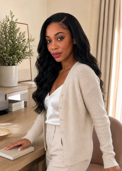 Body Wave Glueless 11x6 HD Lace Natural Nairline Wig
