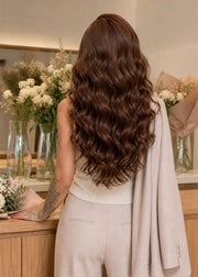 Chocolate Body Wave Glueless 11x6 HD Lace Natural Hairline Wig