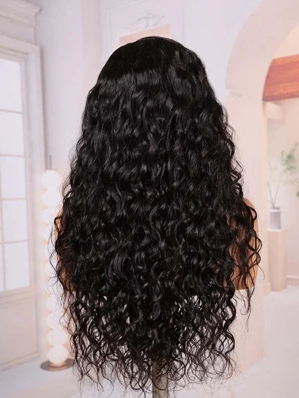 Deep Wave with Brown Colors Easy-Install Skin-Melting HD Lace Wigs