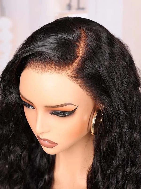 Deep Wave with Brown Colors Easy-Install Skin-Melting HD Lace Wigs