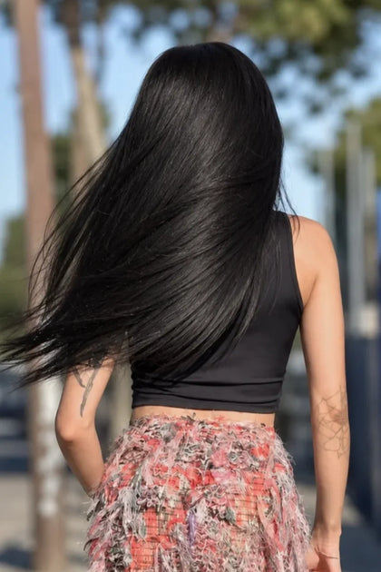 Daily Wear Silky Straight Invisi-Drawstring Flexible Fit Human Hair Wig