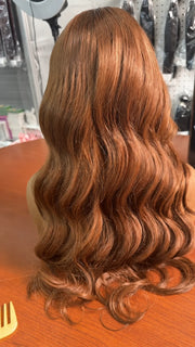 Chocolate Body Wave Glueless 11x6 HD Lace Natural Hairline Wig