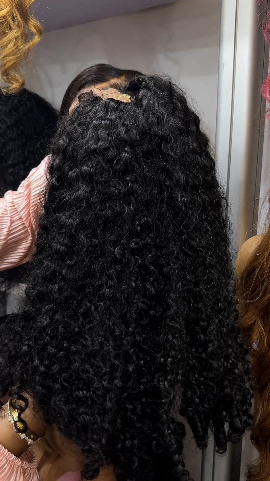 Wear-go Bohemian Curly Glueless 13x6 HD Lace Front Wigs