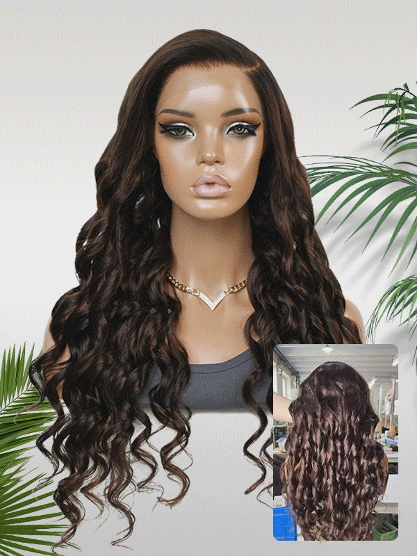 Loose Body Wave Glueless 11x6 HD Lace Human Hair Wig